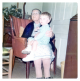 Martha Elizabeth 'Sissy' (Martin) Lynch with her great-grandson, Allan Archie Capps - 1974.